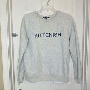 Kittenish by Jessie James Decker sweatshirt Size Large